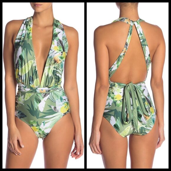 💕NICOLE MILLER💕 Convertible One-Piece Swimsuit - Picture 1 of 10